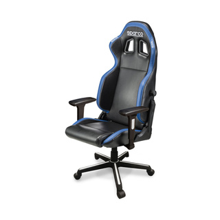 Fauteuil de bureau Sparco Icon noir/bleu