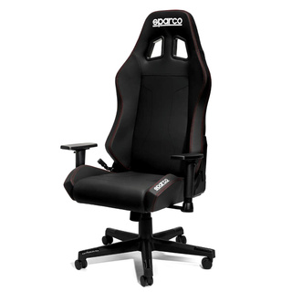 Fauteuil de bureau Sparco Coach noir/rouge