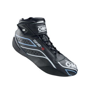 Chaussures de rallye OMP ONE-S MY20 noires (approbation FIA)