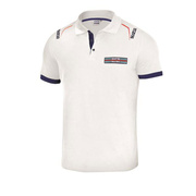 Polo Sparco Martini Logo blanc
