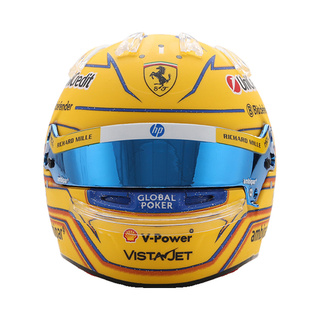 Casque miniature Scuderia Ferrari F1 Lewis Hamilton Miami GP 1:5