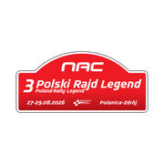 Autocollant souvenir grand format 3 Polski Rajd Legend 2026