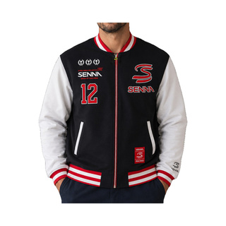 Veste Ayrton Senna Collection AS 12 Varsity 2026