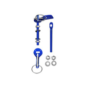Goupille de capot OMP bleu