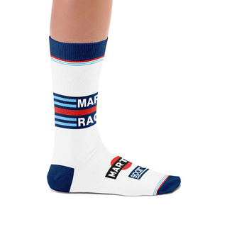 Chaussettes Sparco Icon Design 2 Martini Racing blanches