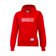 Sweat à capuche Sparco FRAME femme rouge