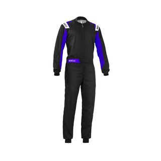 Combinaison karting Sparco Rookie MY20 noire/bleue