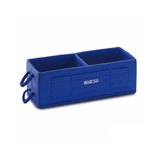 Boîtes pour les caques Sparco bleue
