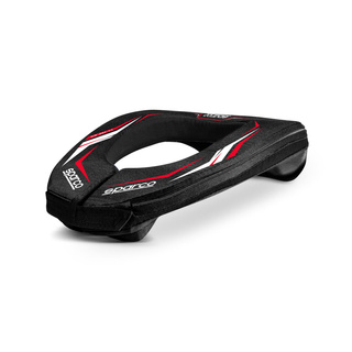 Col de protection enfant Sparco K-Ring noir/rouge