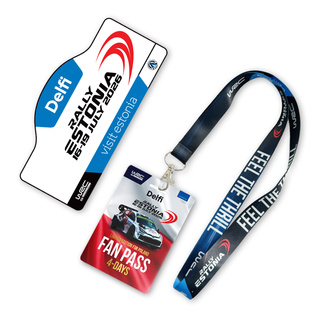 WRC Delfi Rally Estonia 2026 Fan Pass Limited Polish Edition — billet collector 4 jours