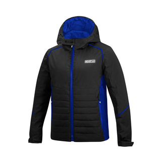 Veste Sparco Winter MY22 noire/bleue