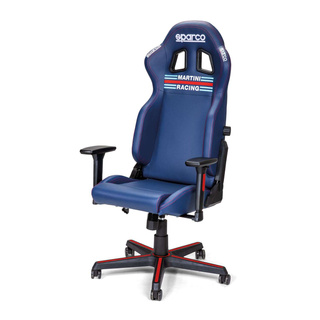 Fauteuil de bureau Sparco Martini Icon bleu marine