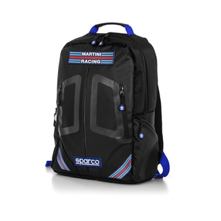 Sac à dos Sparco Stage Martini Racing MY23 noir/bleu