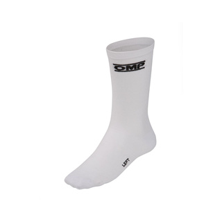 Chaussettes OMP Tecnica MY22 blanc (FIA)