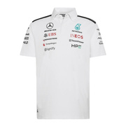 Polo homme Team Mercedes AMG F1 2026 blanc