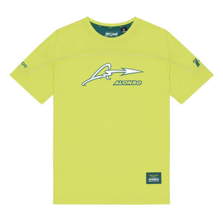 T-shirt Aston Martin F1 Fernando Alonso Band Kimoa citron vert