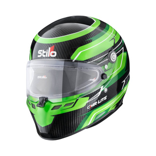 Casque Stilo ST6 CMR Carbon Lite Graphyc vert (CMR)