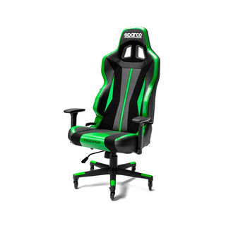 Fauteuil de bureau Sparco Trooper noir/vert