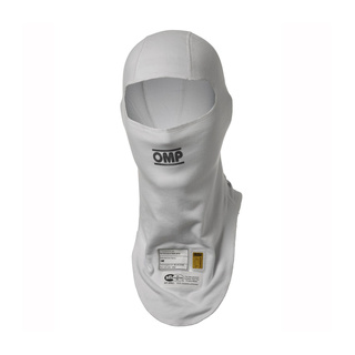 Cagoule OMP One EVO blanche (FIA)