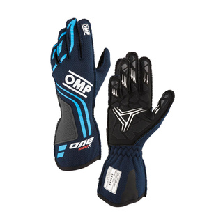 Gants OMP One EVO X MY24 bleu marine (FIA)