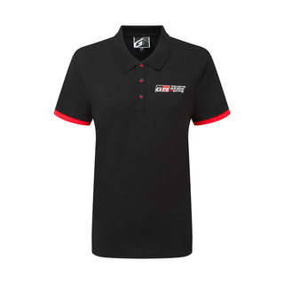 Polo Toyota Gazoo Racing GR Logo femme noir