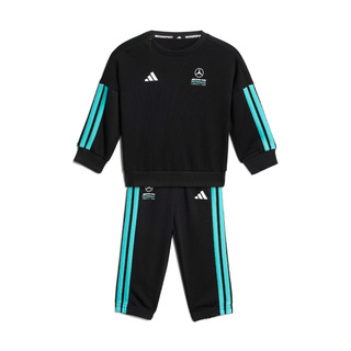 Ensemble bébé Mercedes AMG F1 DNA Longsleeve 2026 noir