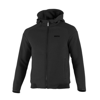 Sweat à capuche zippé Sparco Full Zip MY25 noir