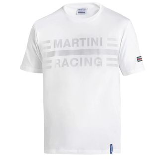 T-shirt Sparco Martini Racing Big Logo blanc