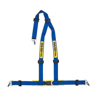 Harnais 3 points Sabelt 2" bleu (ECE) Snap Hook