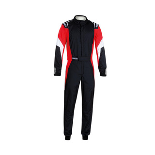 Combinaison Sparco Competition MY22 noire/rouge (FIA)