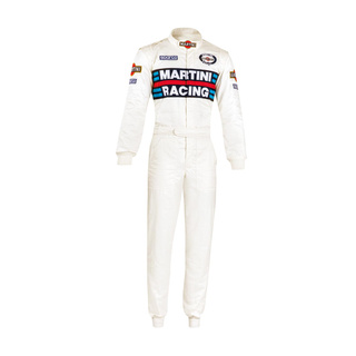Combinaison Sparco Competition Martini Racing blanche (FIA)