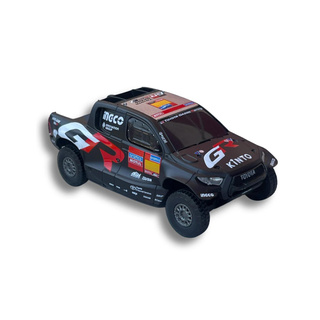Voiture miniature Toyota Gazoo Racing 1:64 Dakar Hilux T1+