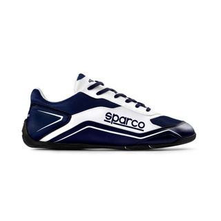 Chaussures Sparco S-Pole bleu marine/blanches