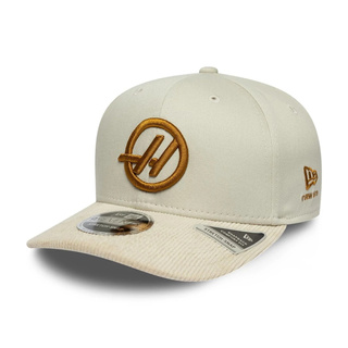Casquette Haas F1 Cord 2026 crème