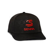 Casquette baseball Debossed Logo Ayrton Senna 2026 noir