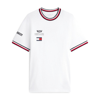 T-shirt Team Cadillac F1 2026 blanc