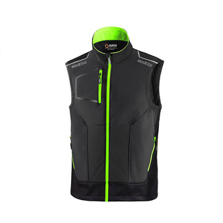 Gilet Sparco Tech gris/vert