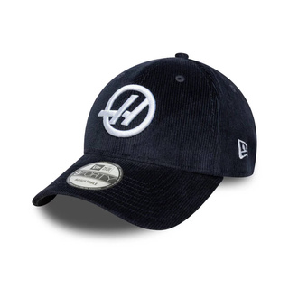 Casquette Haas F1 Cord 2026 bleu marine