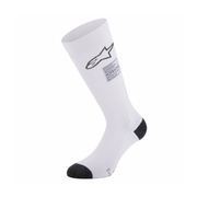 Chaussettes Alpinestars ZX V4 blanches (FIA)