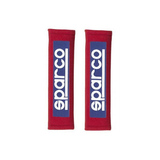 Housses de ceinture Sparco 3" rouge