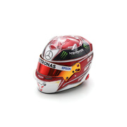 Casque miniature Mercedes AMG F1 Lewis Hamilton 1:5 Austin GP 2019