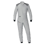 Combinaison OMP ONE EVO AIR argentée/grise (FIA)
