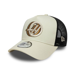 Casquette de baseball Seasonal Trucker Haas F1 2026 crème