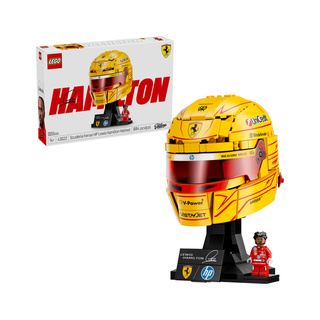 LEGO Maquette du casque de Lewis Hamilton, Scuderia Ferrari HP Lego Editions