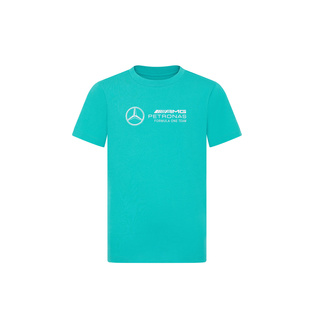 T-shirt grand logo pour enfants Mercedes AMG F1 2024