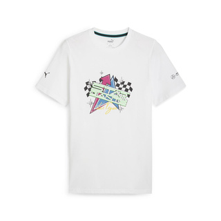 T-shirt homme Las Vegas Mercedes AMG F1 blanc