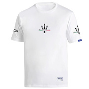 T-shirt Sparco Maserati Corse blanc