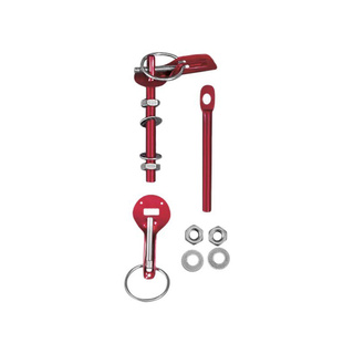 Fixations de capot OMP rouge