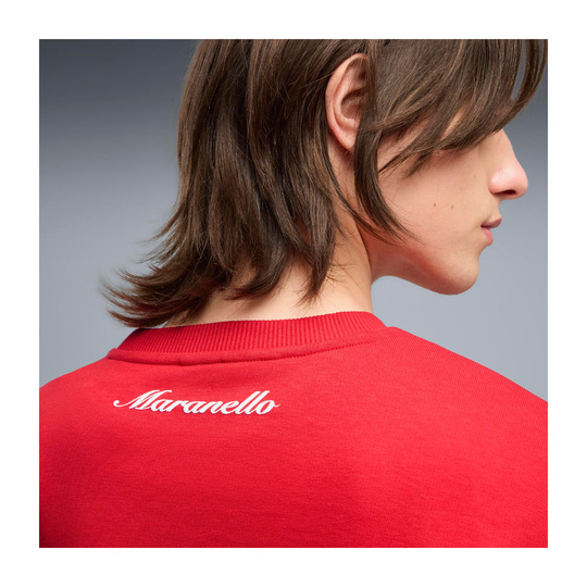 2026 Scuderia Ferrari F1 Crew Neck Sweatshirt Red