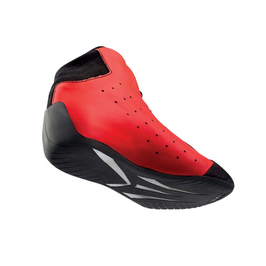 OMP Italy TECNICA MY21 Racing Shoes Black/Red (FIA )